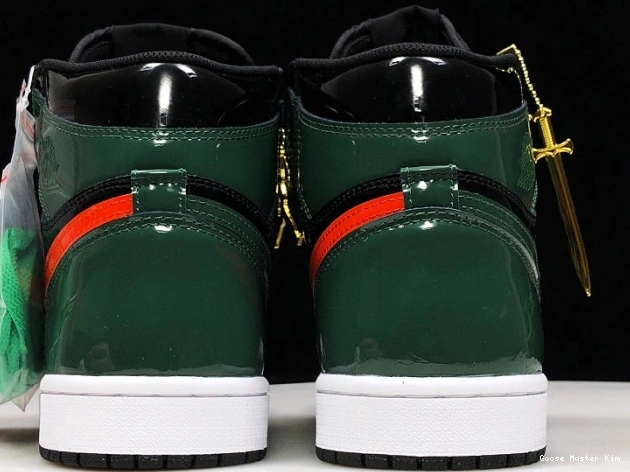 Orange-Fir 1 AV3905-038 OG Air Team Black Jordan SoleFly x Retro High 0825